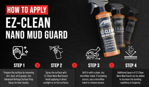 EZ-Clean Mud Guard Deluxe Off-Road Cleaning Kit