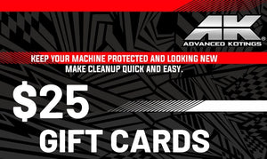 AK Gift Cards $25- Advanced Kotings Cleaning Products
