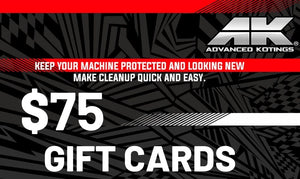 AK Gift Cards $75 - Advanced Kotings Cleaning Products