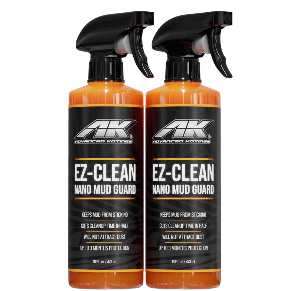EZ-CLEAN NANO MUD GUARD 2 PACK. Helps keep Mud from Sticking. Advanced Kotings