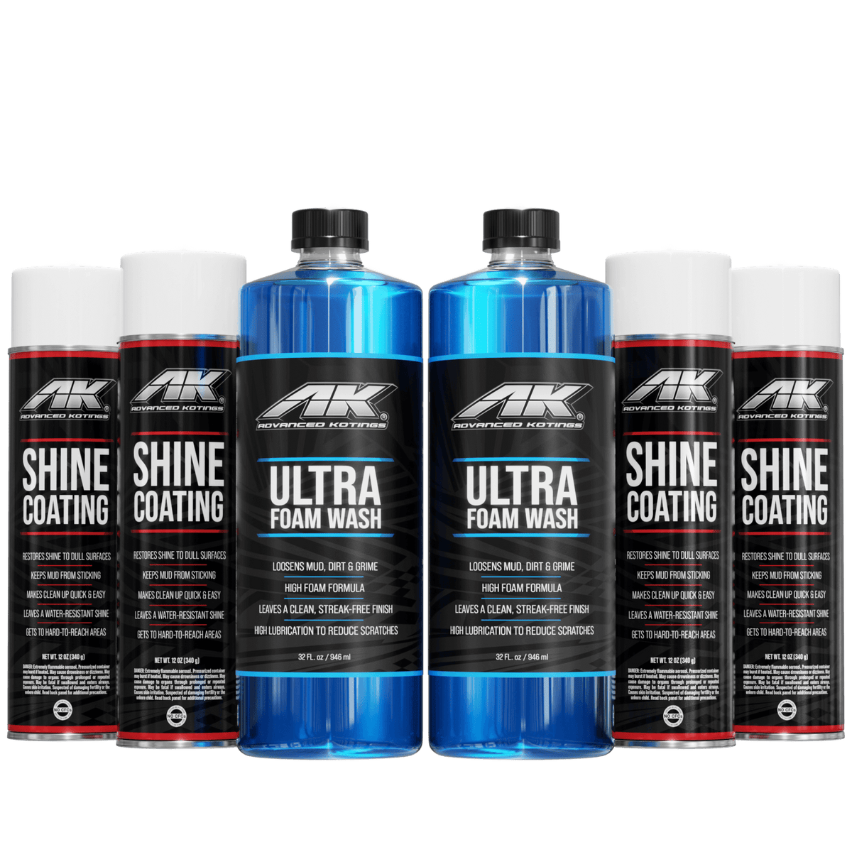 SHINE COATING & OFF-ROAD WASH BUNDLE UTV, ATV, Dirt Bike