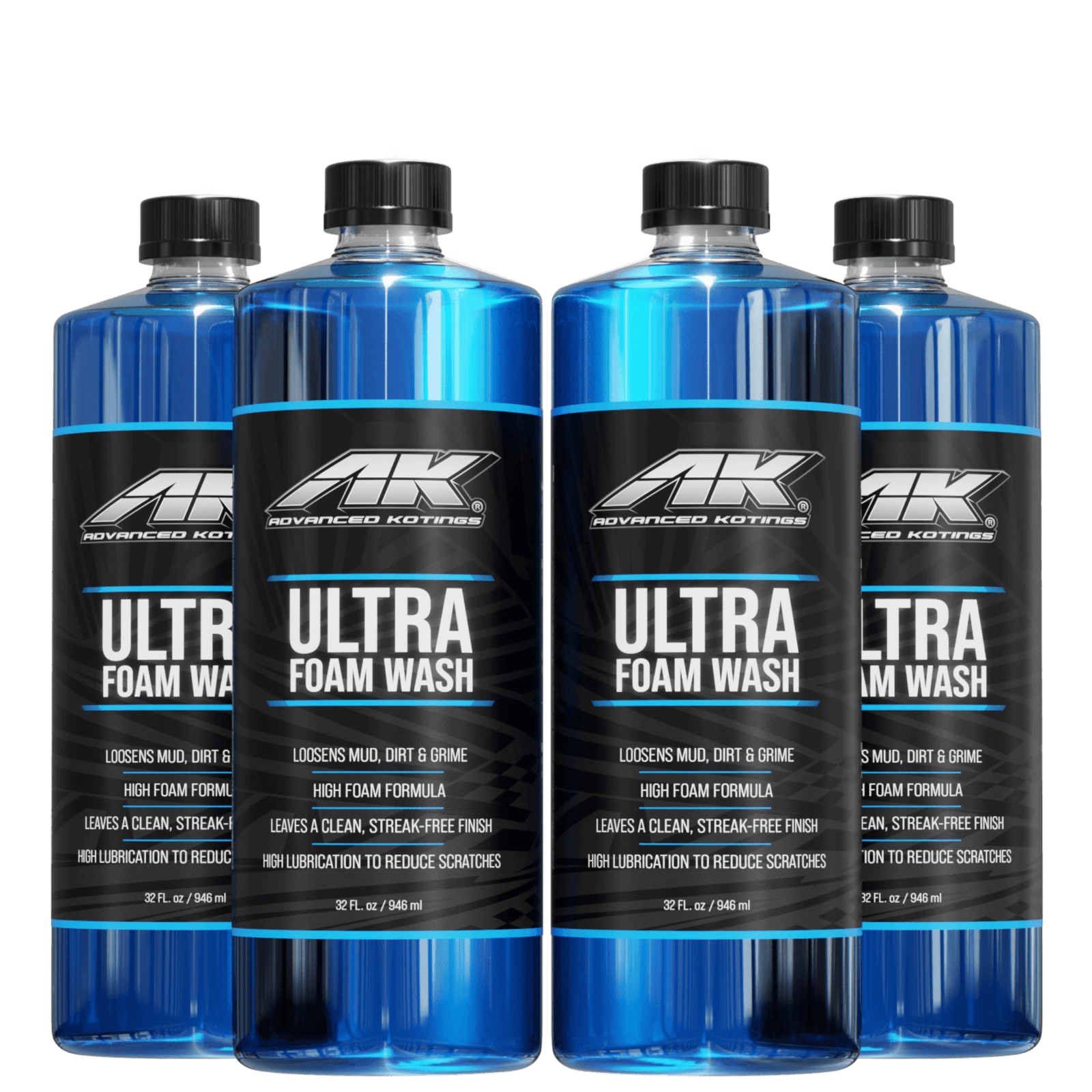 OFF-ROAD HIGH FOAM WASH & WAX SOAP 4 PACK