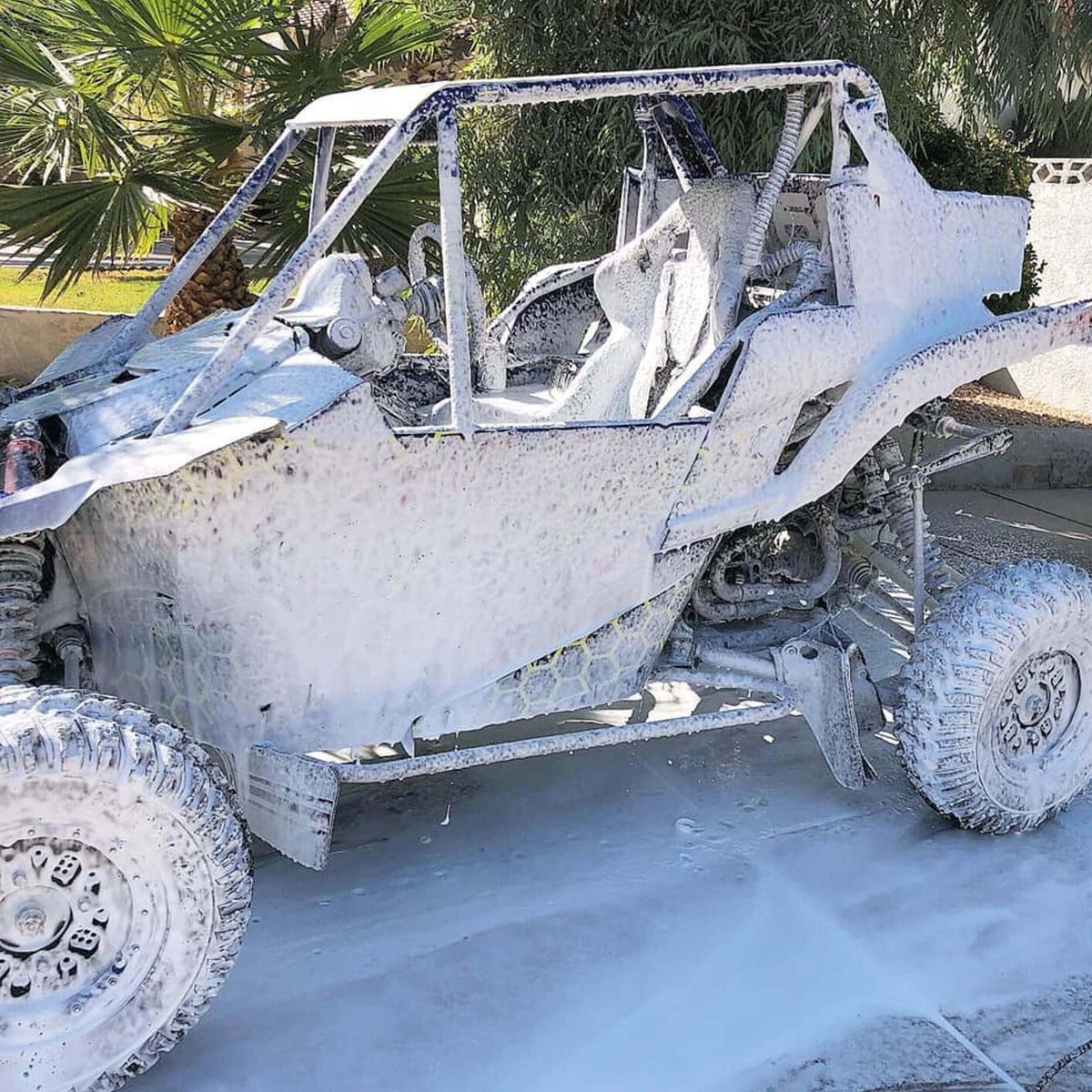 Yamaha YXZ  With High Foam Off-road Wash
